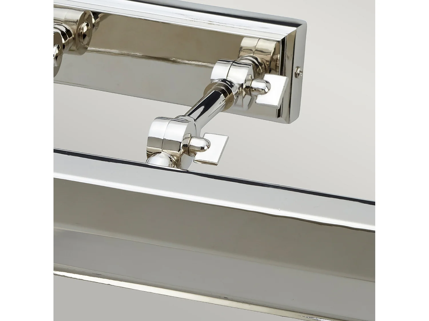 Elstead Chawton - Applique da parete a 4 luci grande, nichel lucido, E14