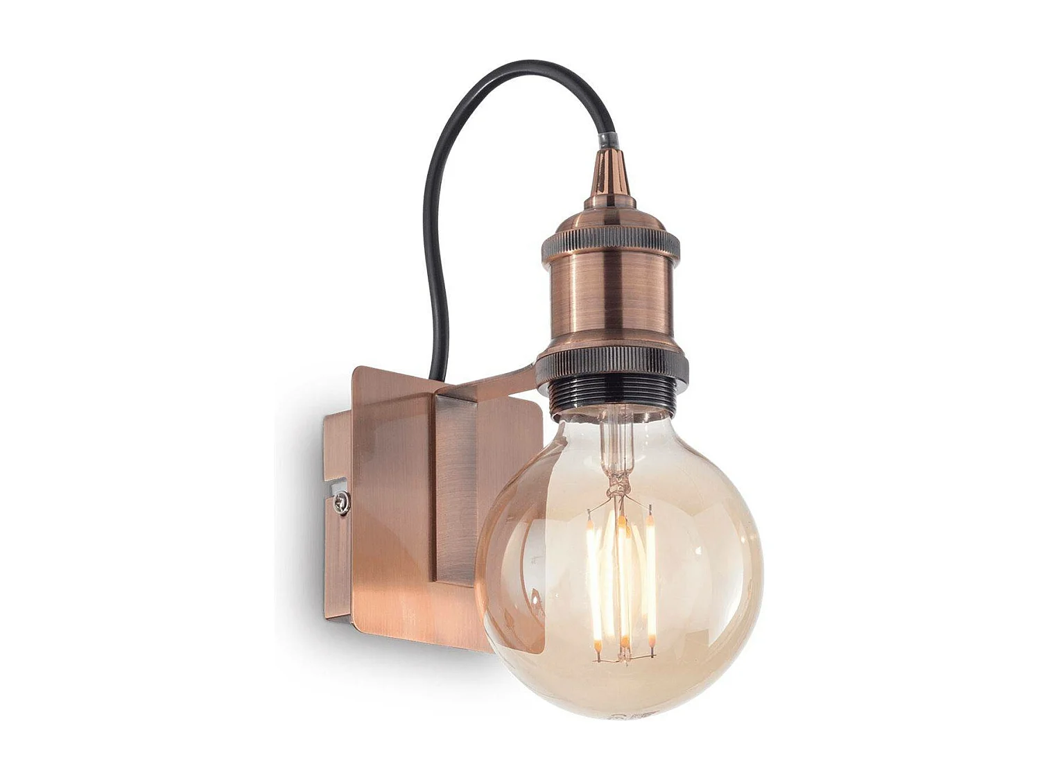 Ideal Lux Frida - 1 Licht Wand Licht Kupfer