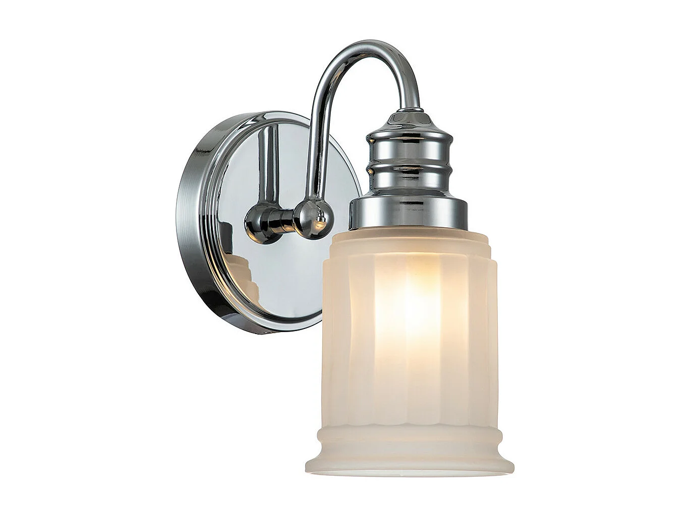 Elstead Quoizel Swell Wandleuchte Chrom poliert, IP44