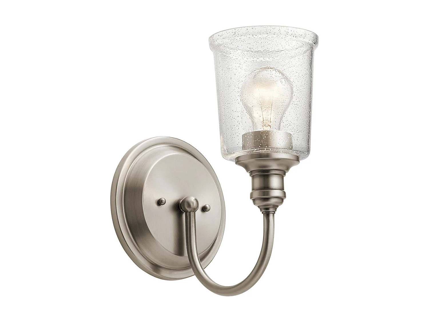 Elstead Waverly 1 ljus vägglampa, klassisk tenn, E27