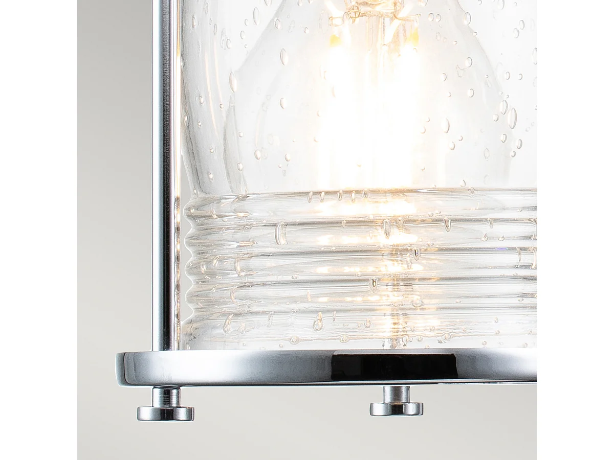 Elstead Kichler Ashland Wandleuchte Chrom poliert, IP44