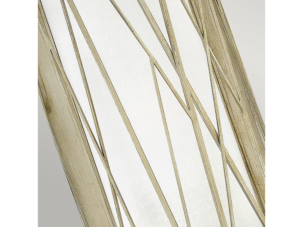 Elstead Nest - Applique da Interno 1 Luce Foglia Argento, E27