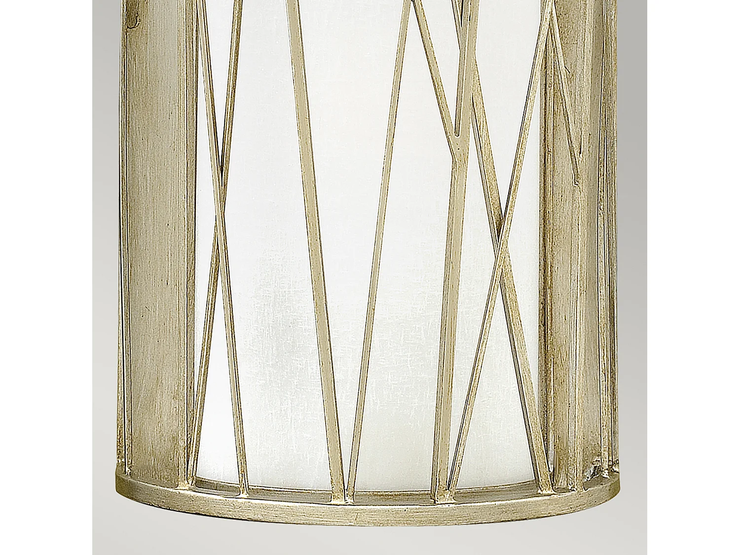 Elstead Nest - Applique da Interno 1 Luce Foglia Argento, E27