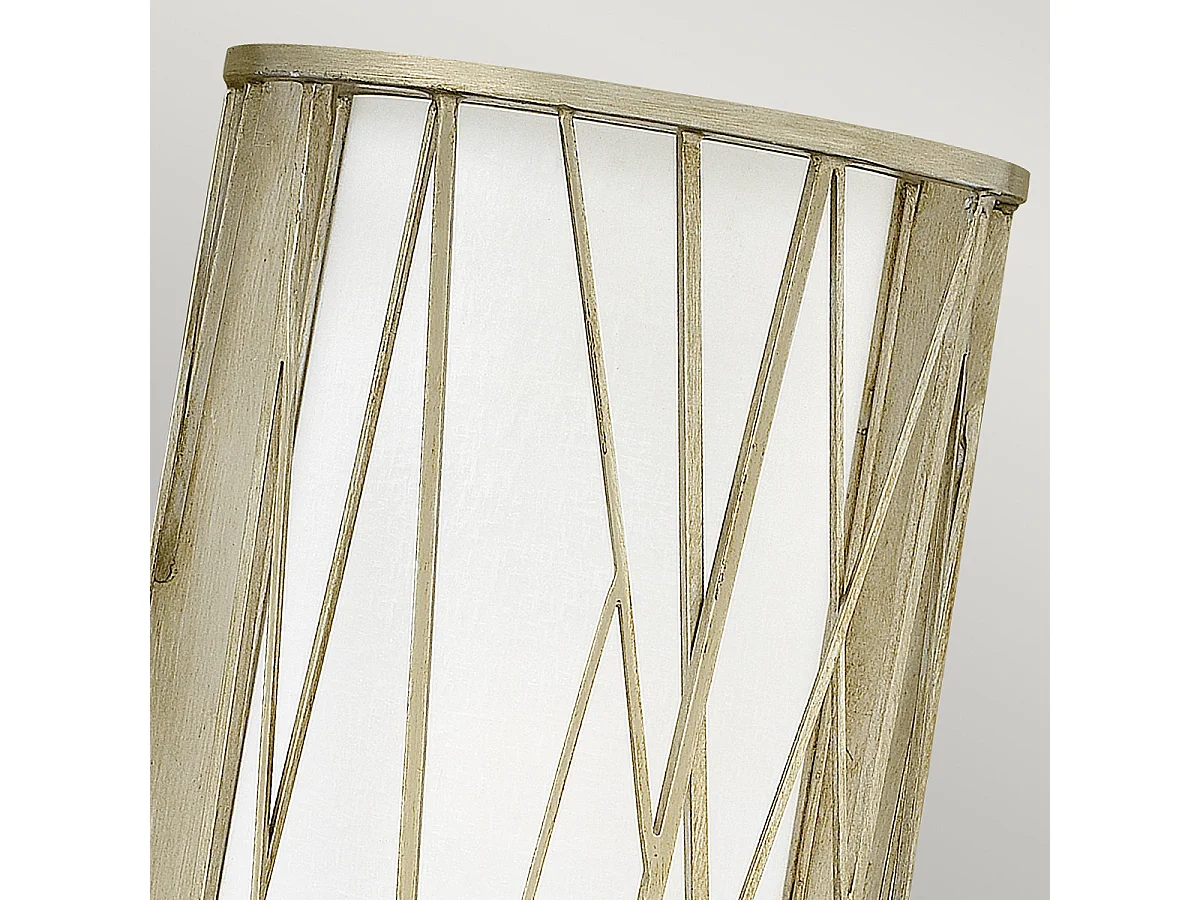 Elstead Nest - Applique da Interno 1 Luce Foglia Argento, E27