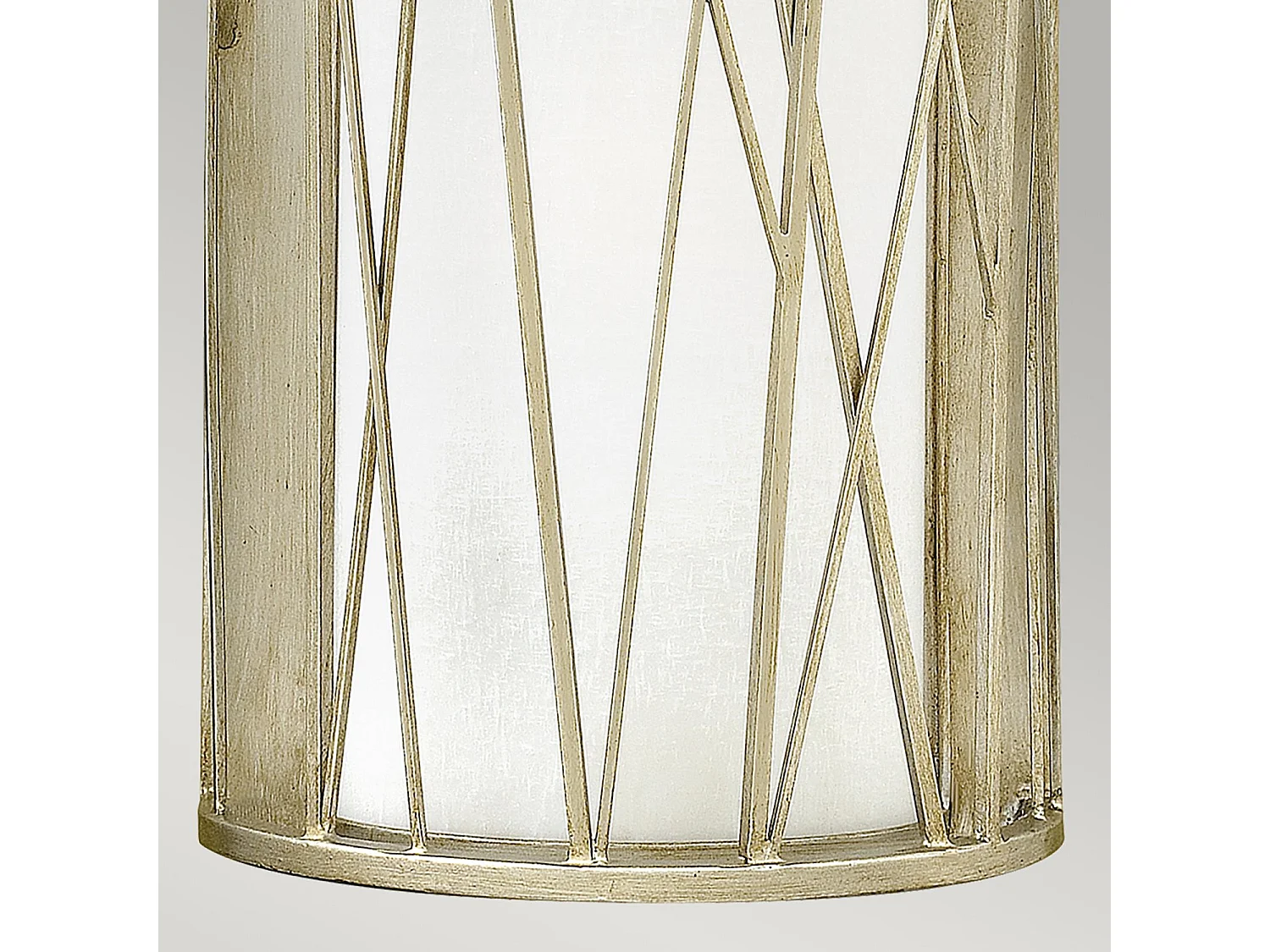 Elstead Nest - Applique da Interno 1 Luce Foglia Argento, E27