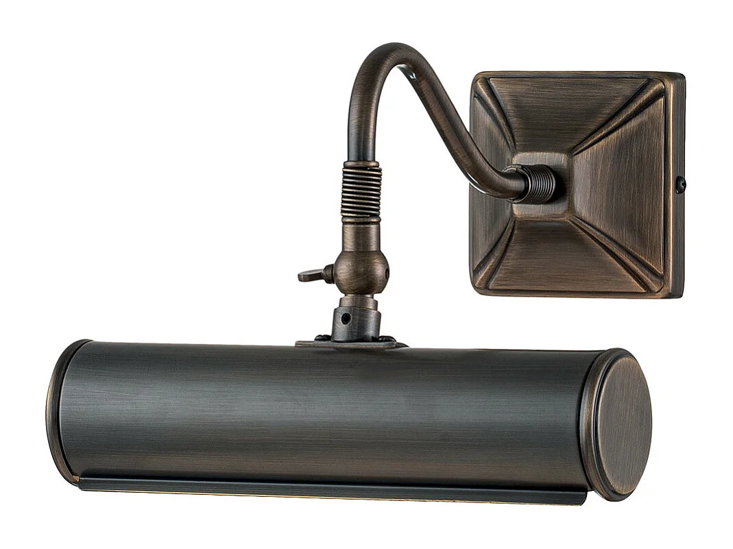 Elstead Picture Light - Applique da parete 1 luce piccola in bronzo scuro, attacco E14