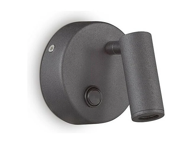 Ideal Lux Page - Lampade da lettura a LED 1 luce nere