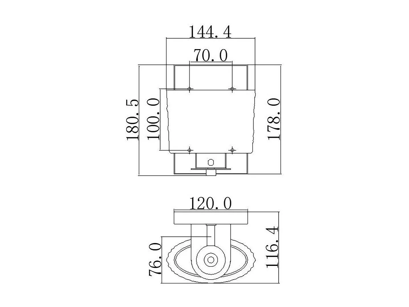 Elstead Seaview 1 ljus vägglampa - polerad kromfinish, G9