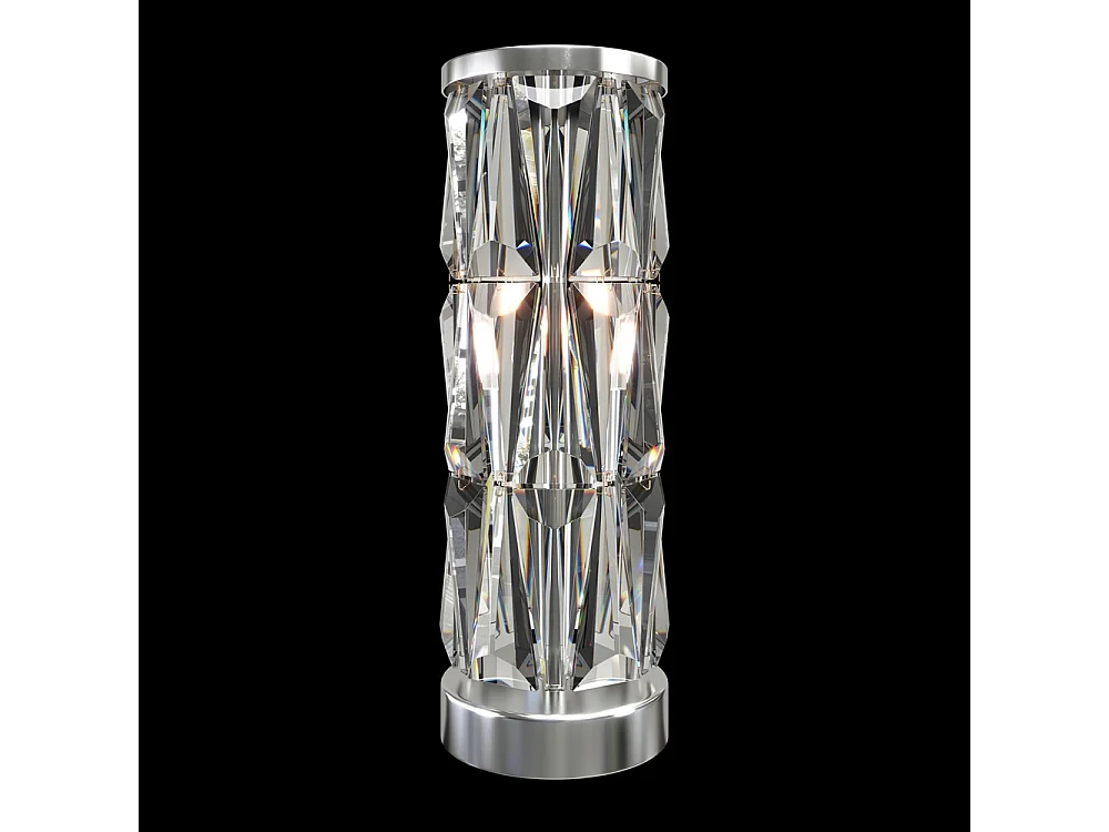 Maytoni Puntes Moderne Glastischlampe Chrom