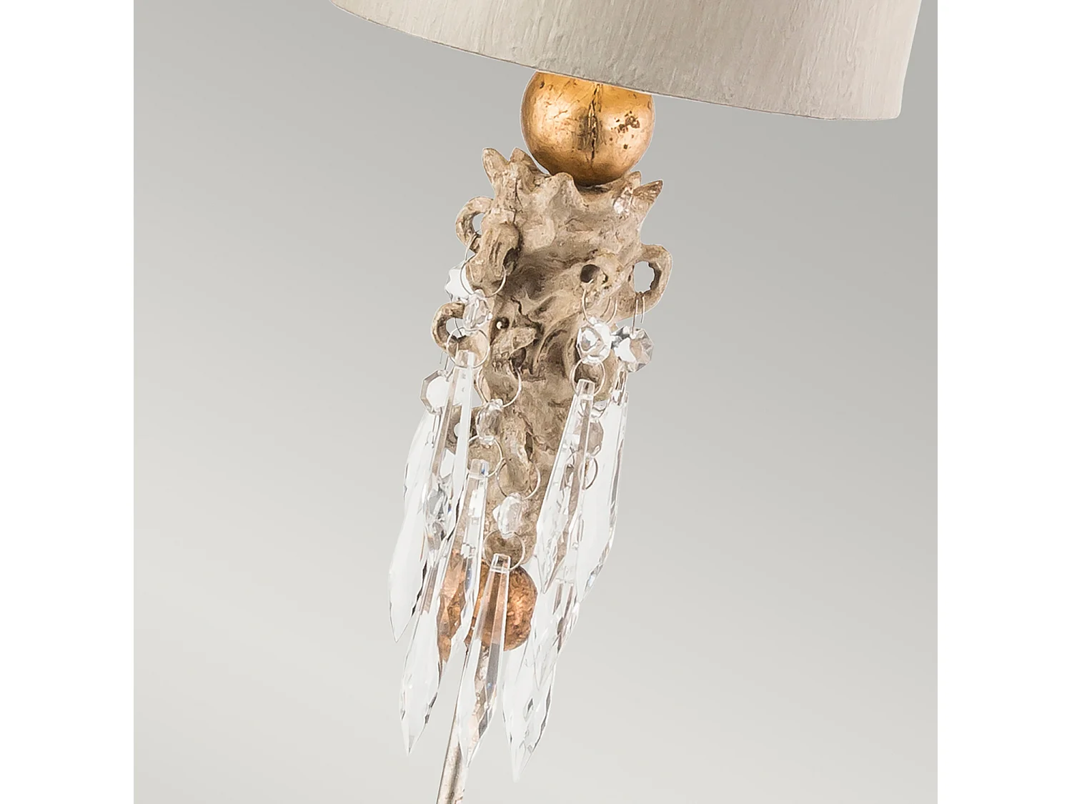 Elstead Madison - Lampada da tavolo 1 luce Putty, E27