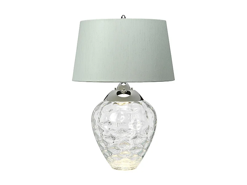 Samara Lampada da tavolo in metallo nichel lucido