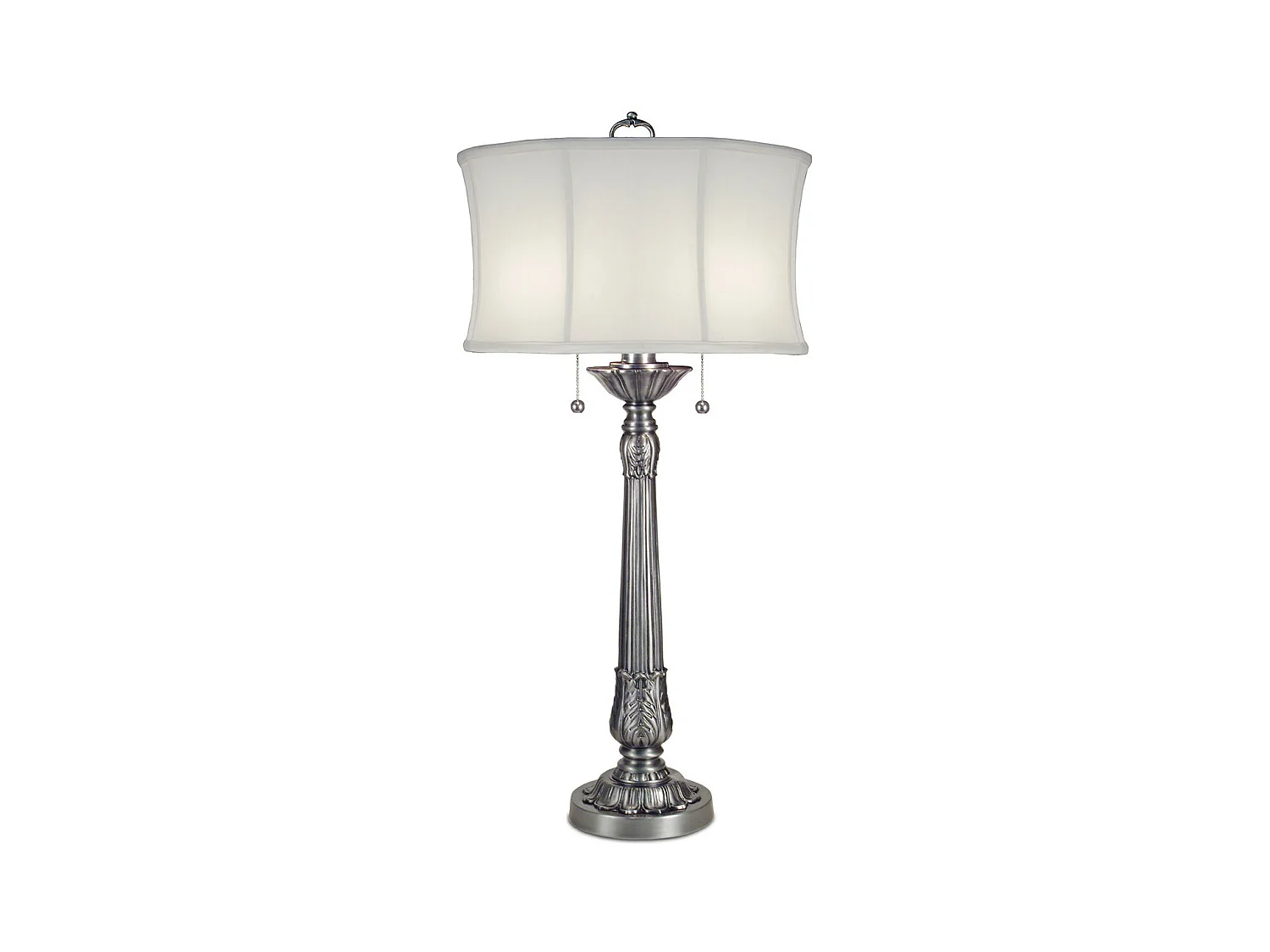 Elstead Lampe de table à 2 lumières en étain, E27