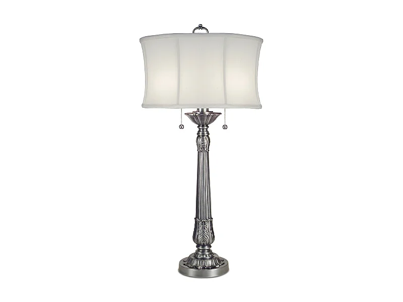 Elstead Presidential 2 Ljus Bordslampa Tenn, E27