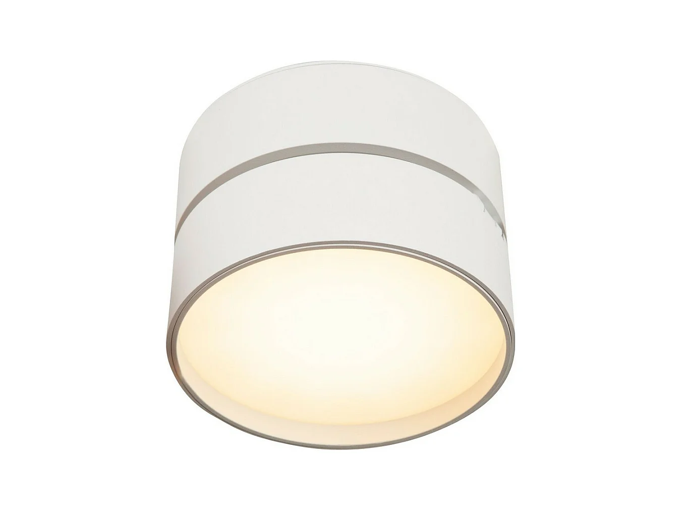 Onda Downlight de plafond à LED intégré monté en surface blanc