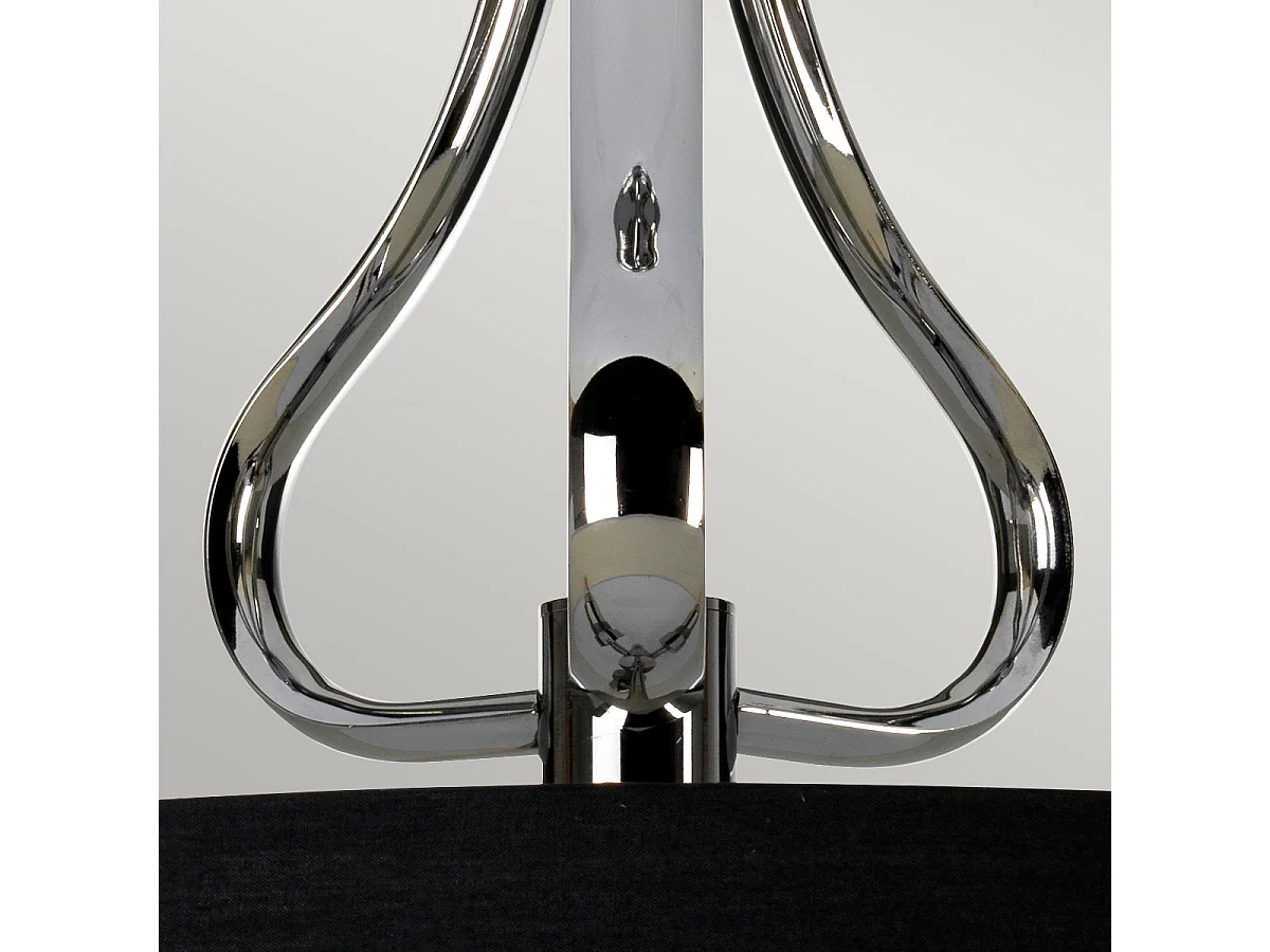 Elstead Falmouth - 3 Licht Semi Flush Badezimmer Deckenleuchte Chrom poliert IP44, G9