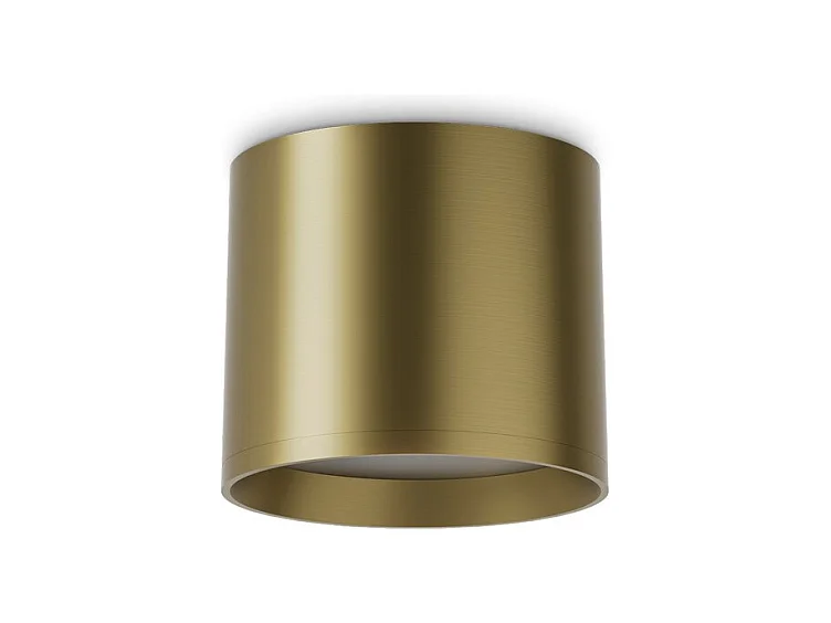 Ideal Lux SPIKE LED Aufbau-Abwärtsstrahler Messing 3000K