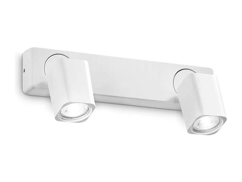 Ideal Lux RUDY Foco de techo doble de 2 luces blanco