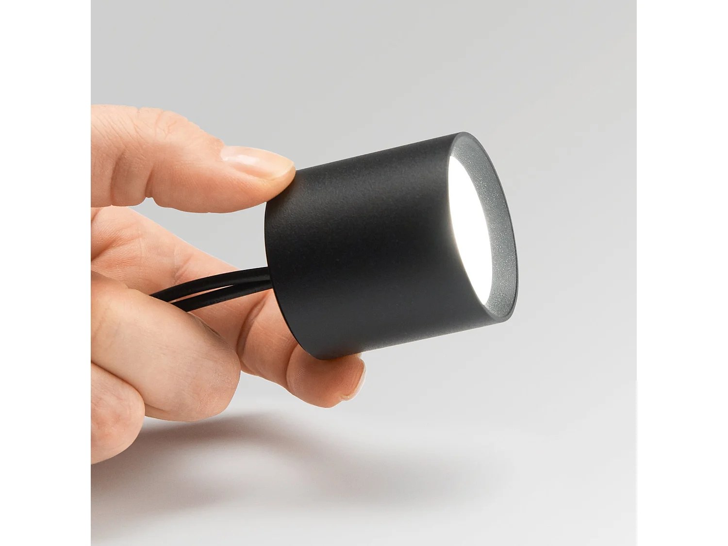 Ideal Lux NITRO Ściemnialna lampa sufitowa LED montowana na powierzchni, biała, 2700K