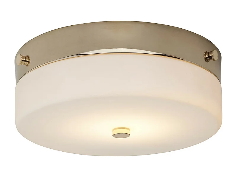 Elstead Tamar 1 Light Medium Flush Light - Polerat guld