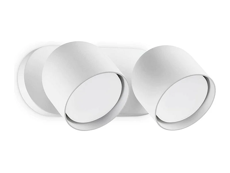Ideal Lux DODO Foco de techo doble de 2 luces blanco
