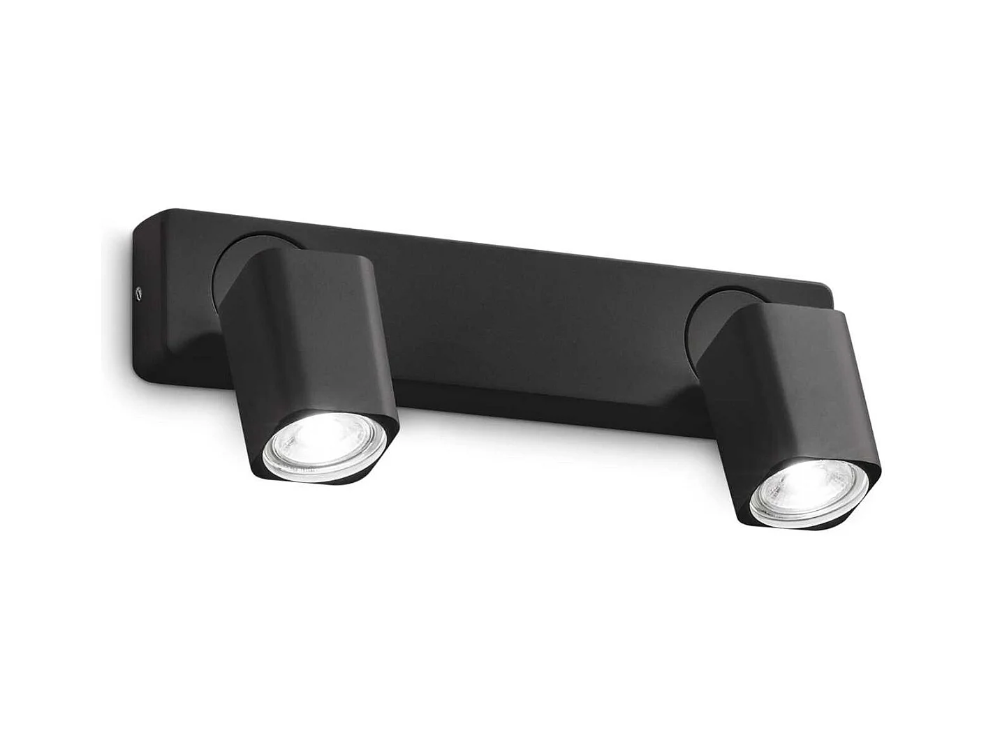 Ideal Lux RUDY Foco de techo doble de 2 luces negro