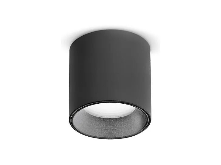 Ideal Lux DOT Faretto LED da incasso a superficie nero, 3000K, non dimmerabile