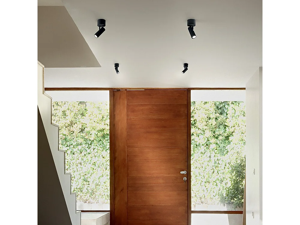 Faretto da incasso a LED decorativo nero nero, 3000K