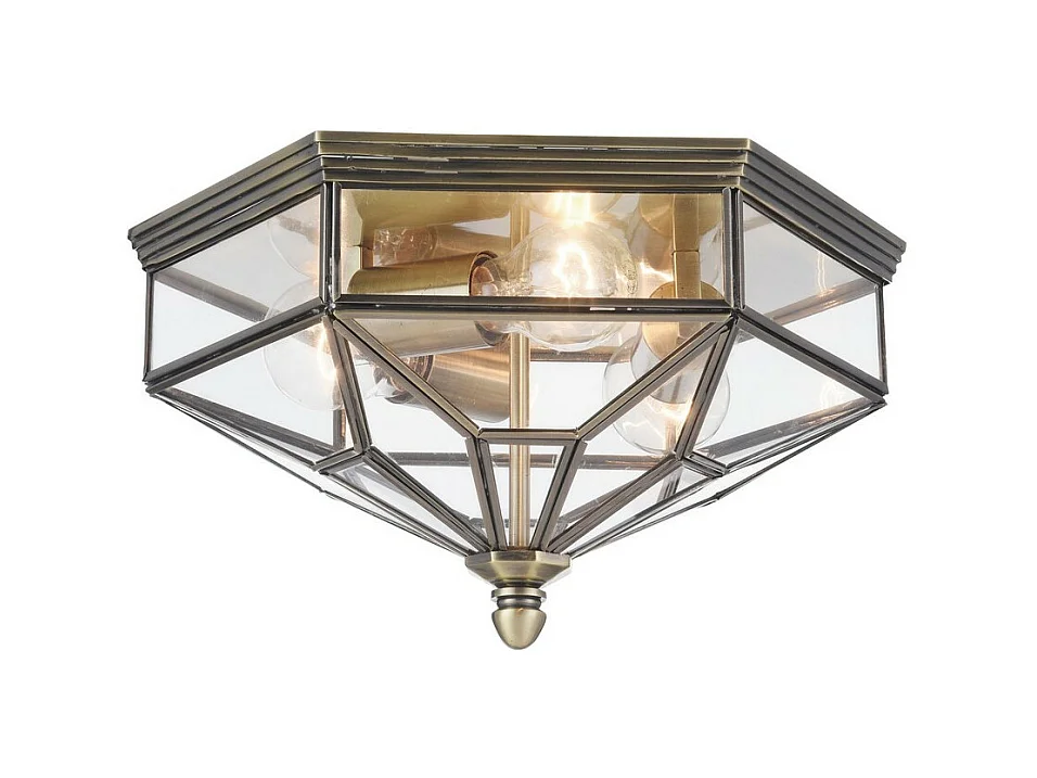 Zeil Lampada da soffitto a filo Bronzo, 3 luci IP43, E27