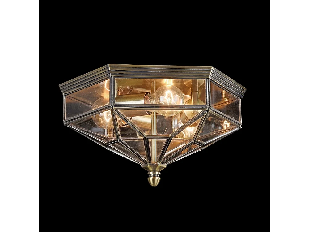 Zeil Lampada da soffitto a filo Bronzo, 3 luci IP43, E27