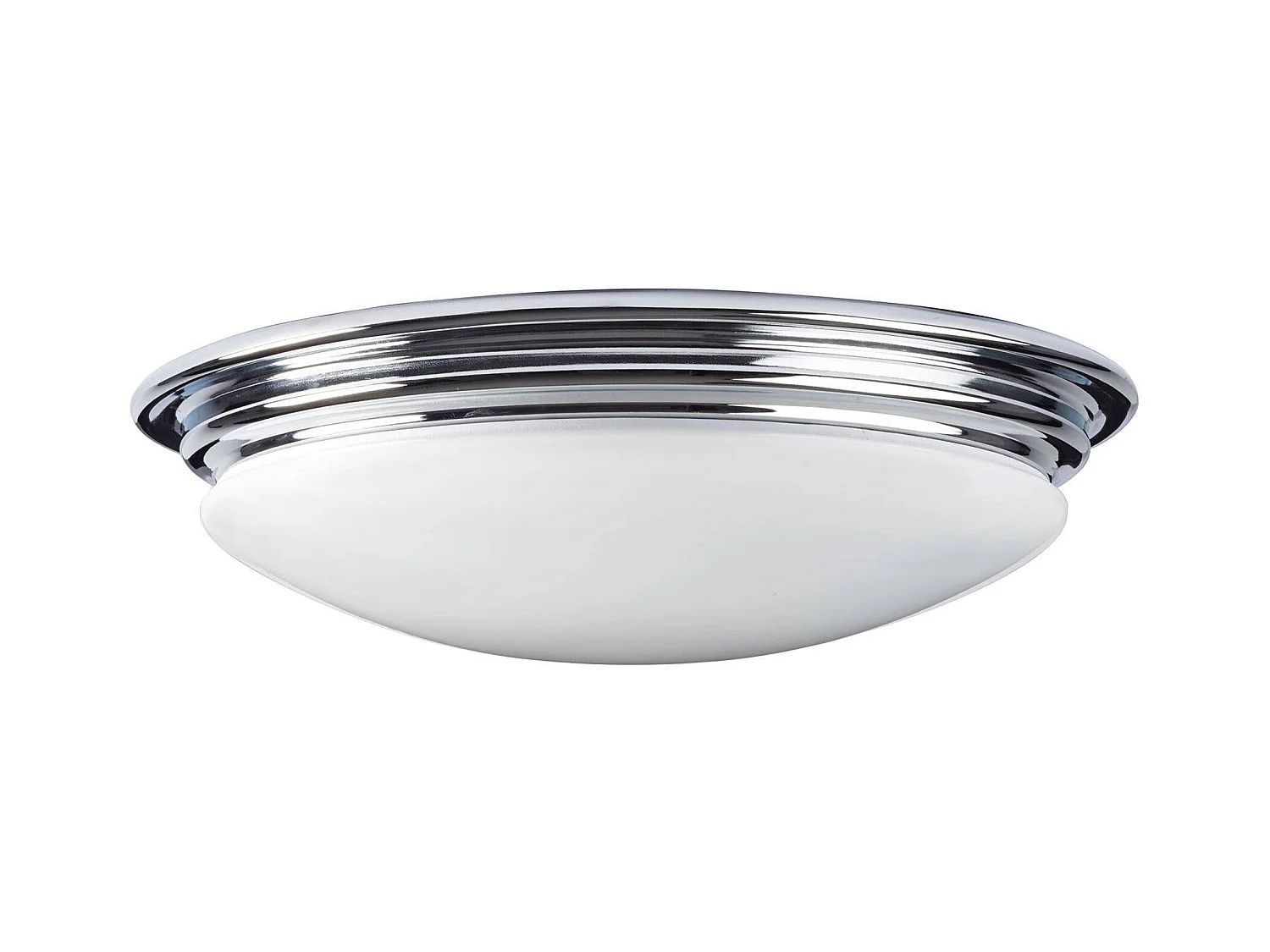 Elstead Brompton Plafonnier LED pour salle de bain, chrome poli IP44