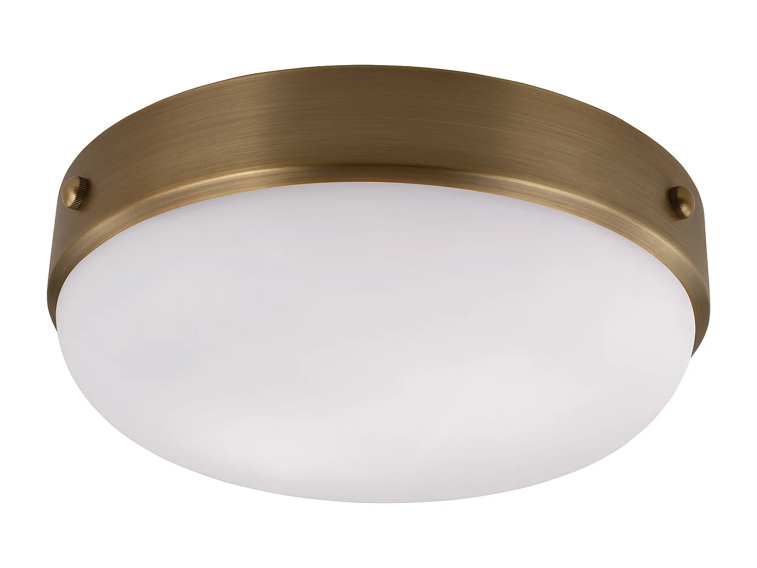 Elstead Cadence - Plafoniera a filo a 2 luci Ottone antico scuro, attacco E27