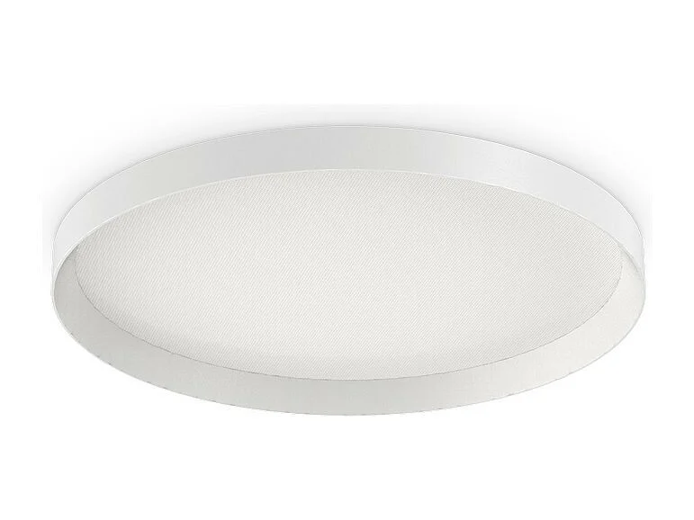 Décoratif Rond Simple Flush Blanc, 3000K