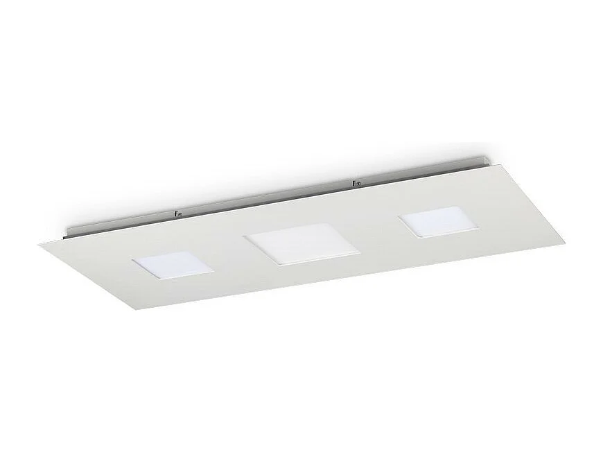 Petit luminaire décoratif à DEL simple affleurant blanc, 3000K
