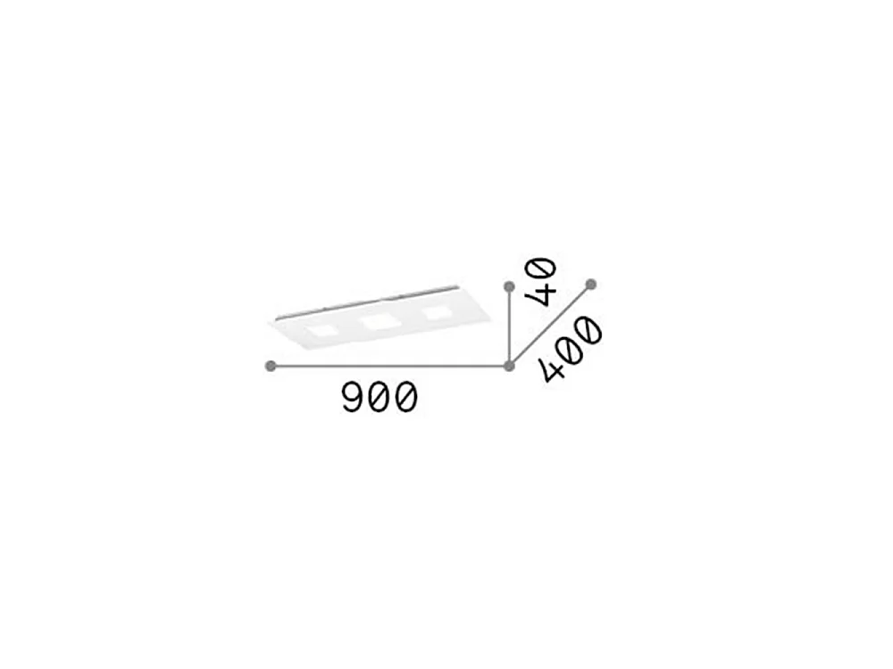 LED decorativo piccolo semplice a filo bianco, 3000K