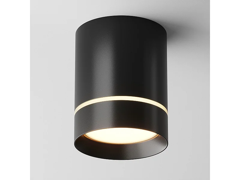 Maytoni Orlo Downlight monté en surface noir 3000K