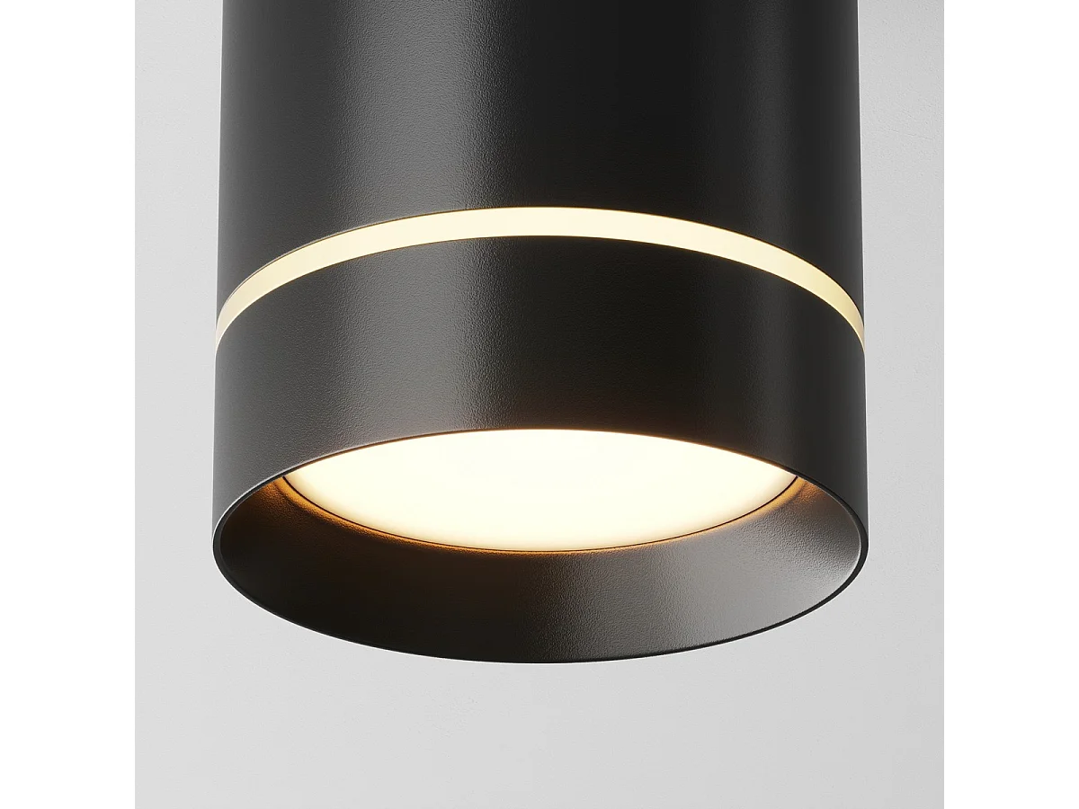 Maytoni Orlo Downlight de Superficie Negro 3000K