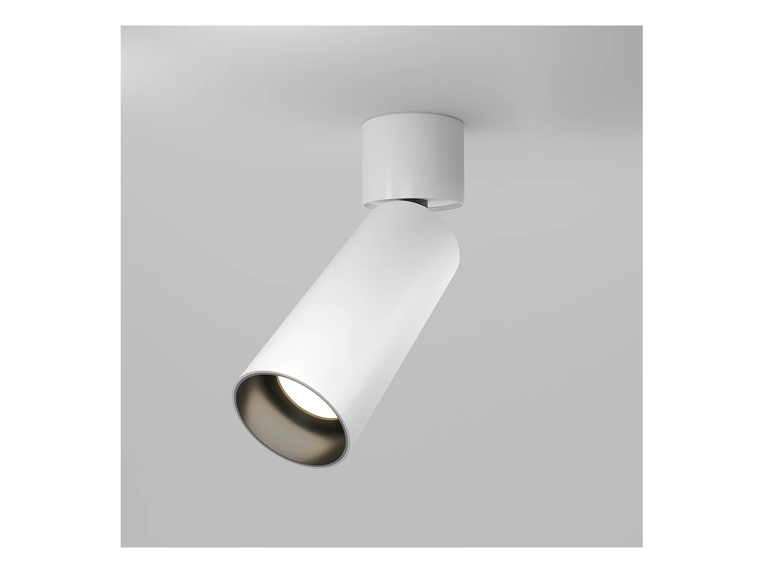 Maytoni FOCUS LED Downlight Monté En Surface Réglable Blanc 3000K