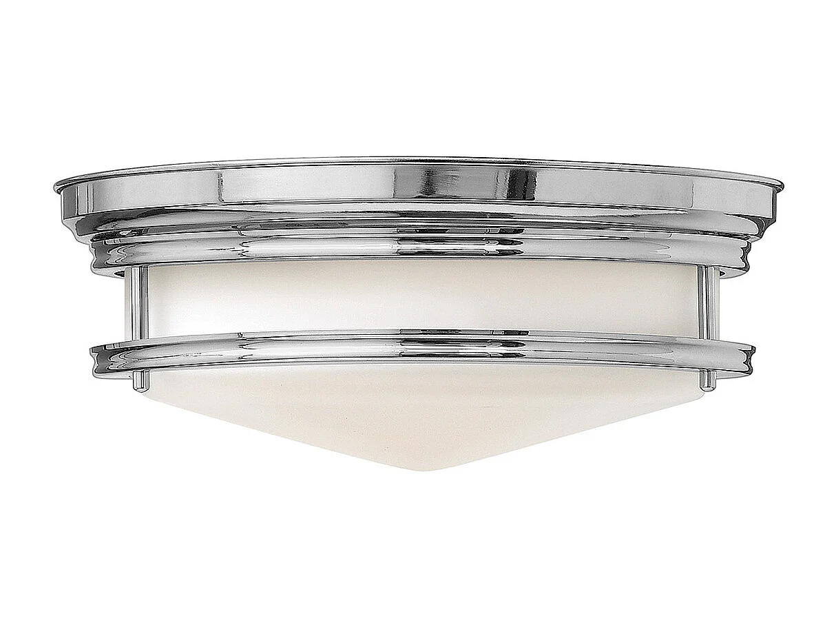 Elstead Hadley 3 Ljus Semi Flush Taklampa Krom, E27
