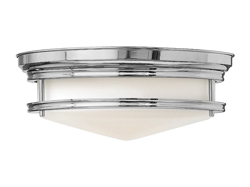 Elstead Hadley 3 Ljus Semi Flush Taklampa Krom, E27