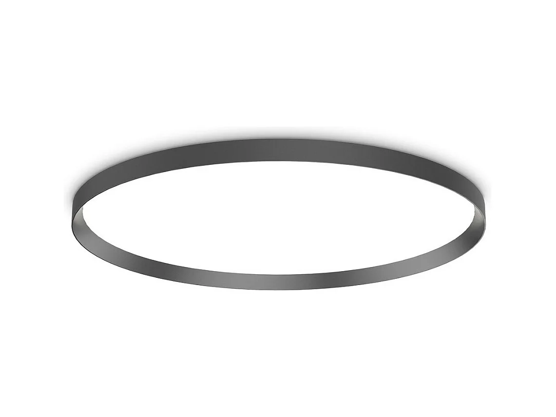Ideal Lux FLY Plafoniera LED a filo 90cm Nero 2700K IP40