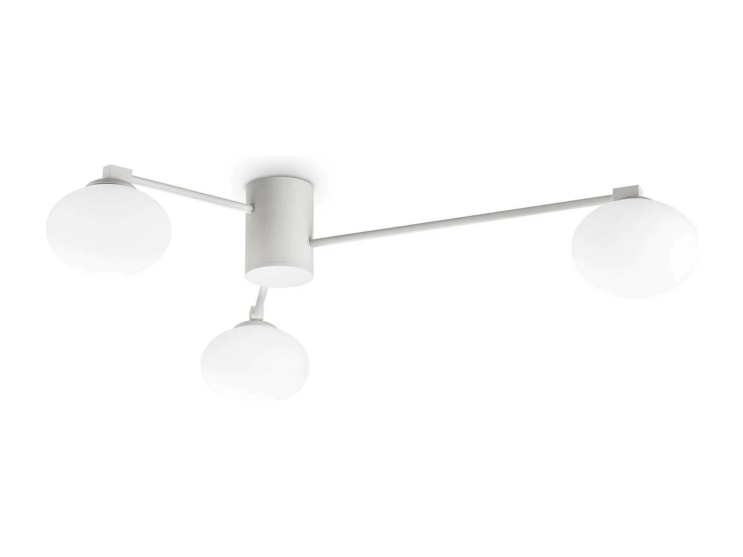 Ideal Lux HERMES Plafón Globo 3 Luces 90cm Blanco