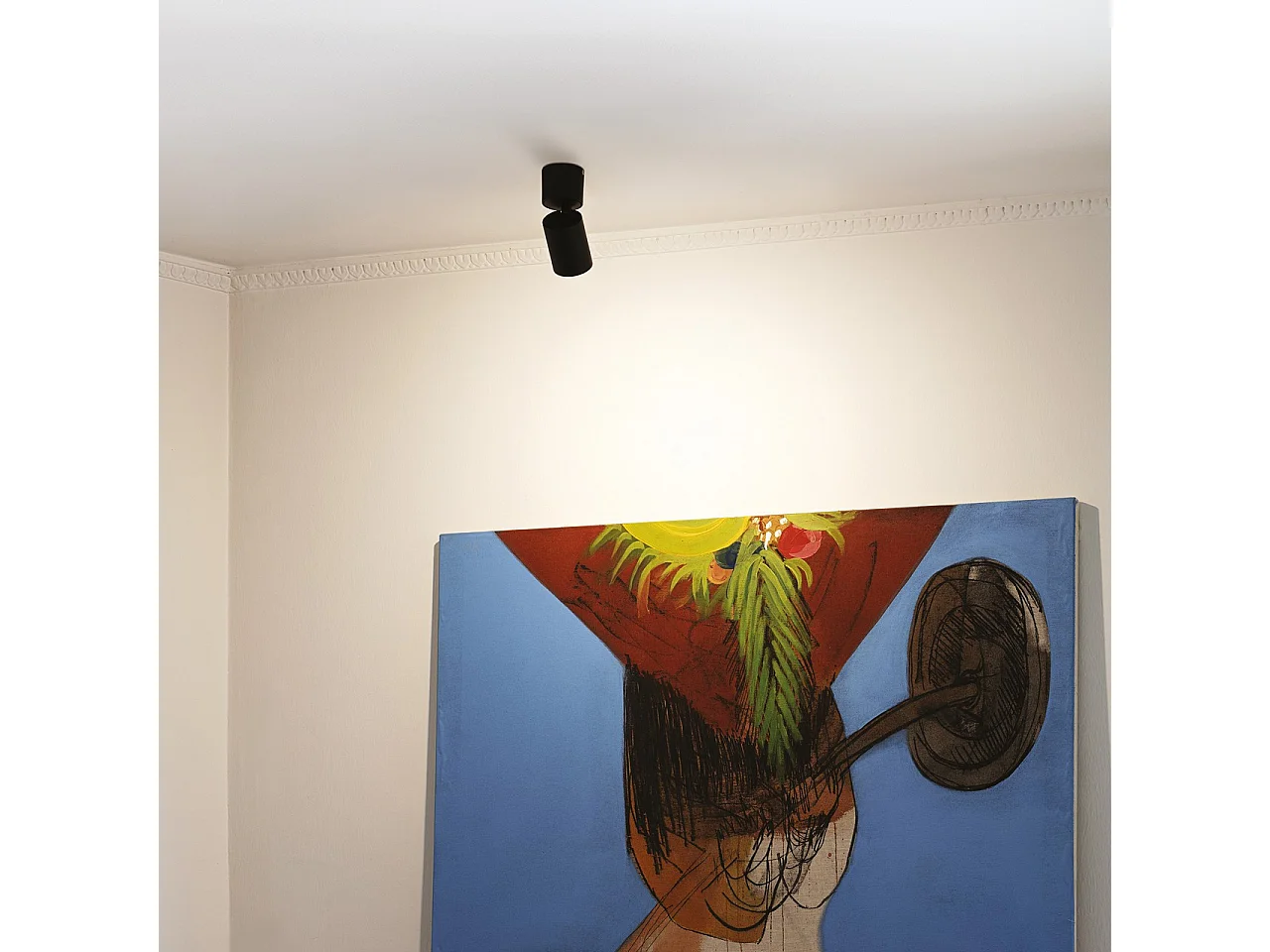 Ideal Lux TOBY Downlight Orientable de Superficie Negro