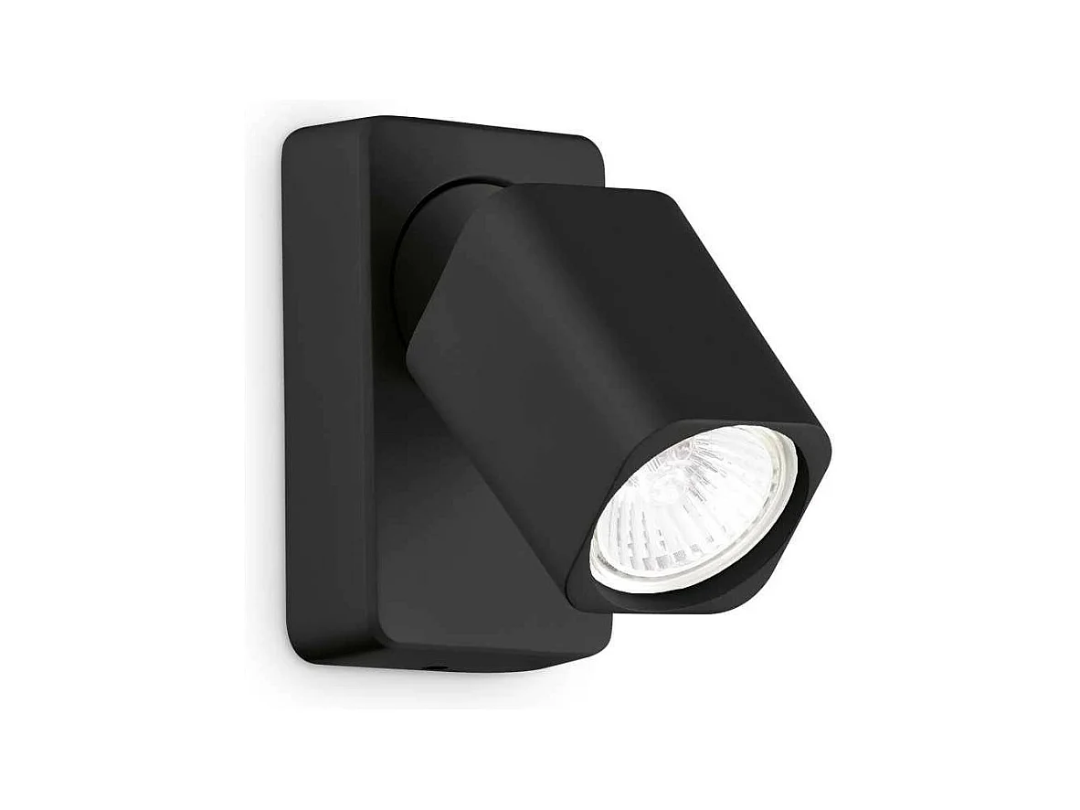 Ideal Lux RUDY Foco individual negro
