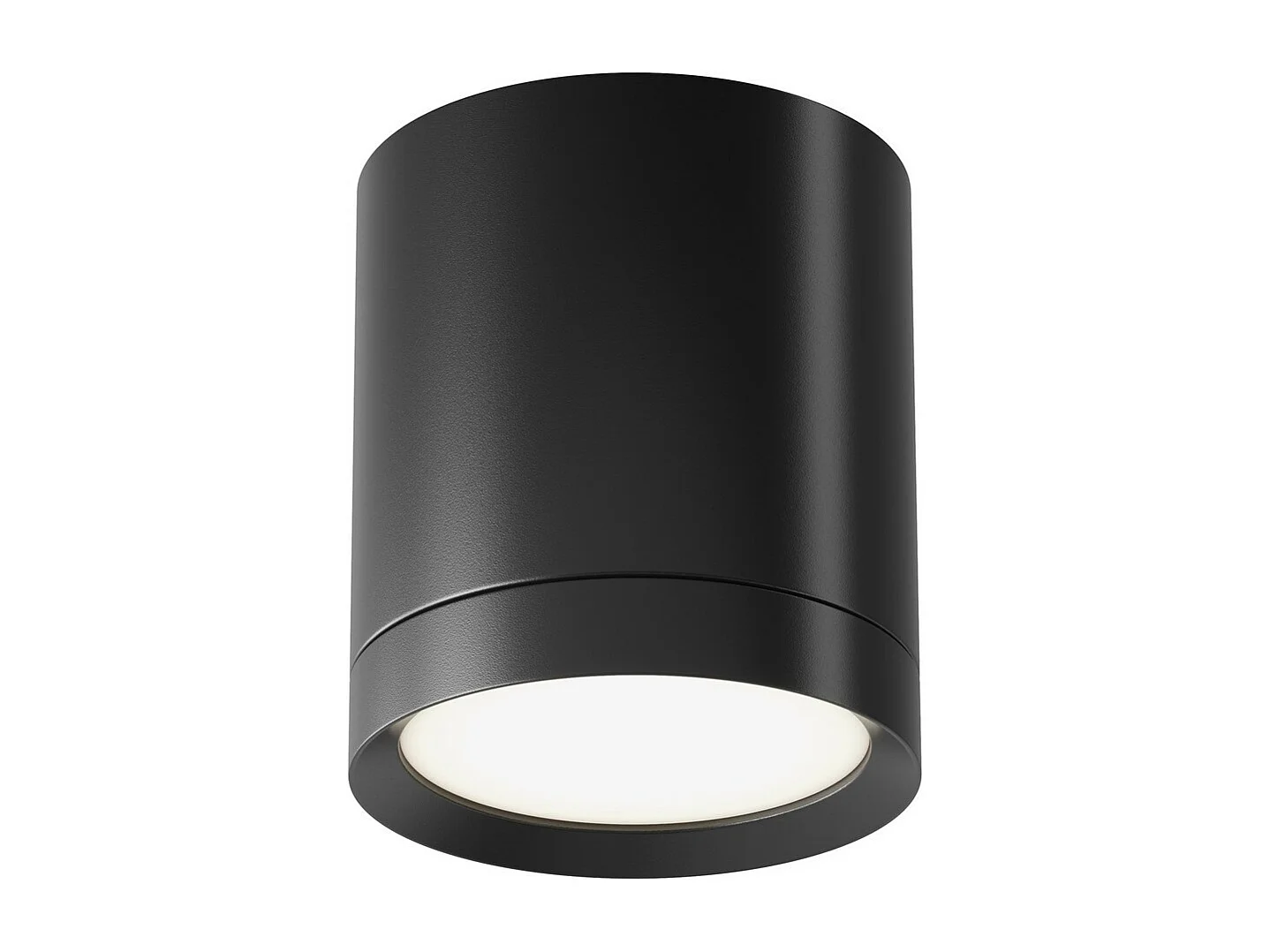 Maytoni Hoop Downlight de Superficie Negro, 9.6cm, GX53