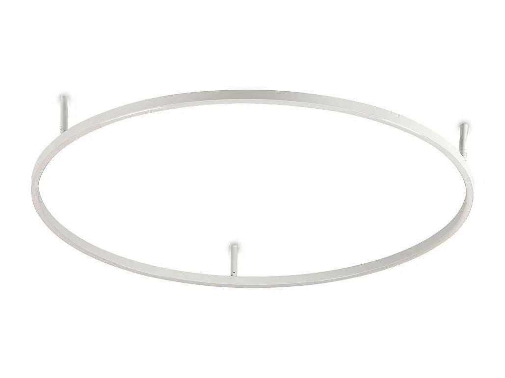 Ideal Lux ORACLE SLIM 90 cm Non Dim 4000K Okrągła Zintegrowana Lampa Sufitowa LED Półpłaska Biała