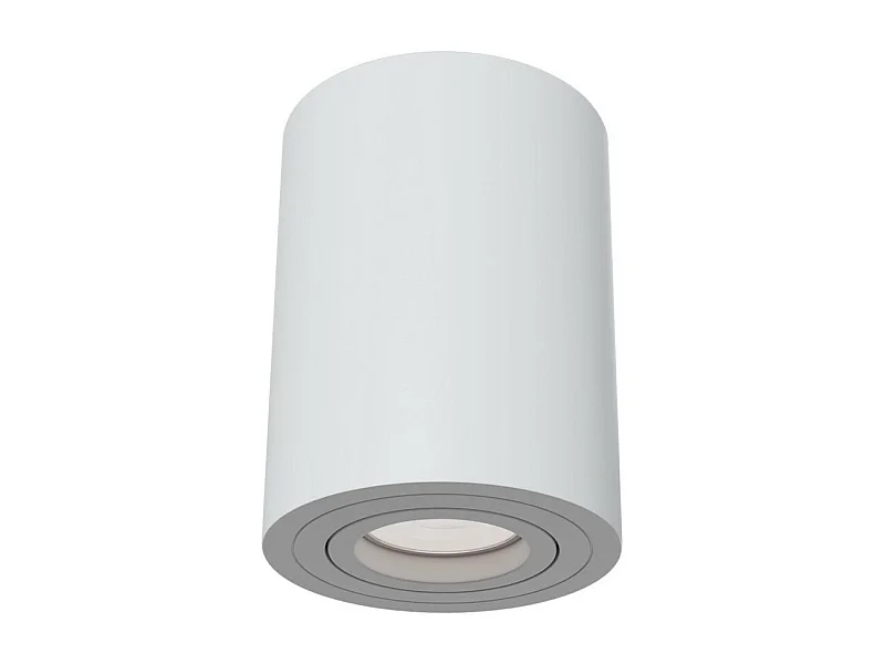 Alfa Faretto da soffitto a plafone bianco, 1 luce, GU10