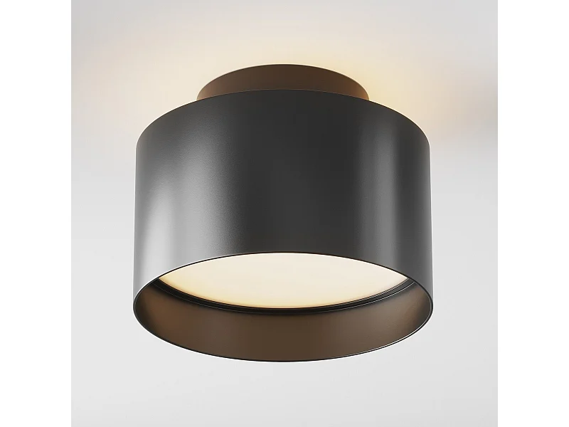 Maytoni Planet Downlight montato su superficie nero 3000K