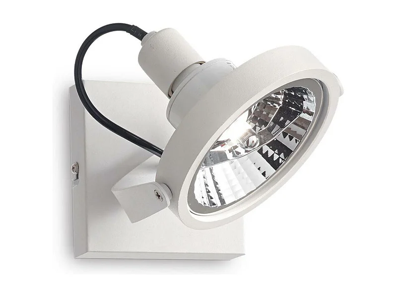 Ideal Lux Glim - 1 Licht Deckenleuchte Weiß