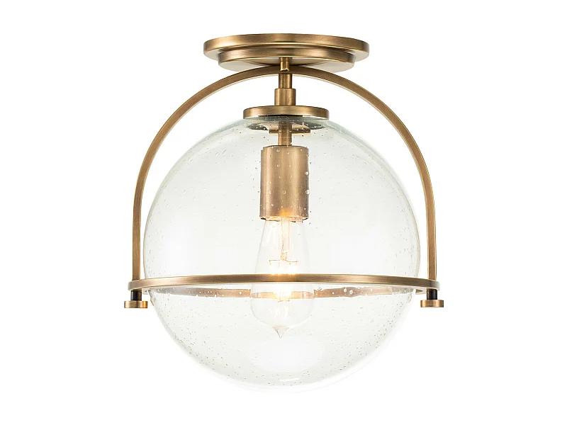 Elstead Hinkley Somerset Plafonnier Globe Héritage Laiton