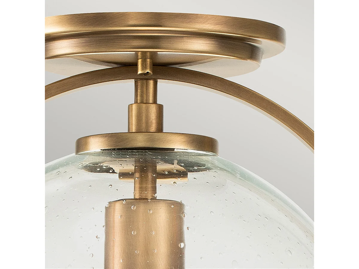 Elstead Hinkley Somerset Globe Takljus Heritage Mässing